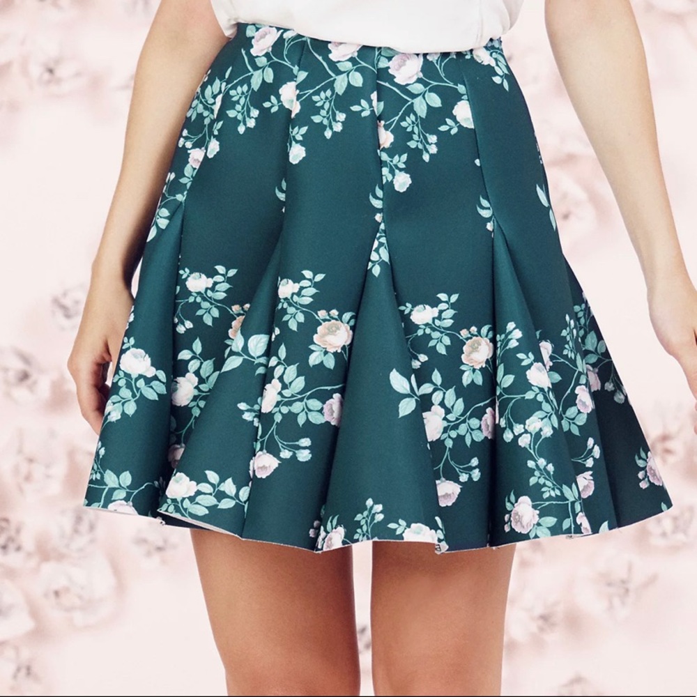 Skirt 14 | LC Lauren Conrad Runway Collection Floral Skirt 14